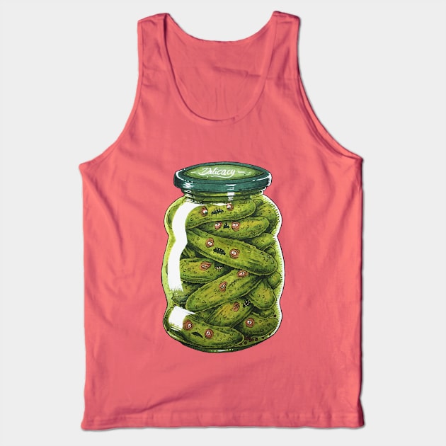 Pickles in a jar Tank Top by NicolasRossius